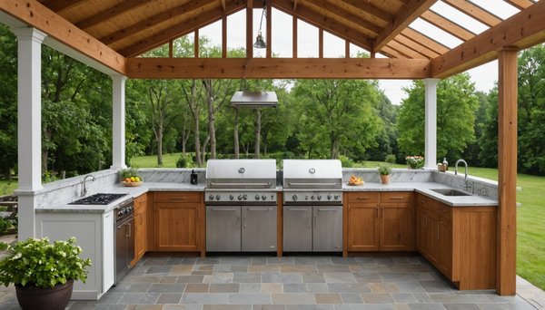 Utiliser sa véranda pour agrandir sa cuisine