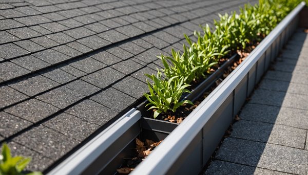 Utiliser des protège-gouttières pour réduire l'entretien